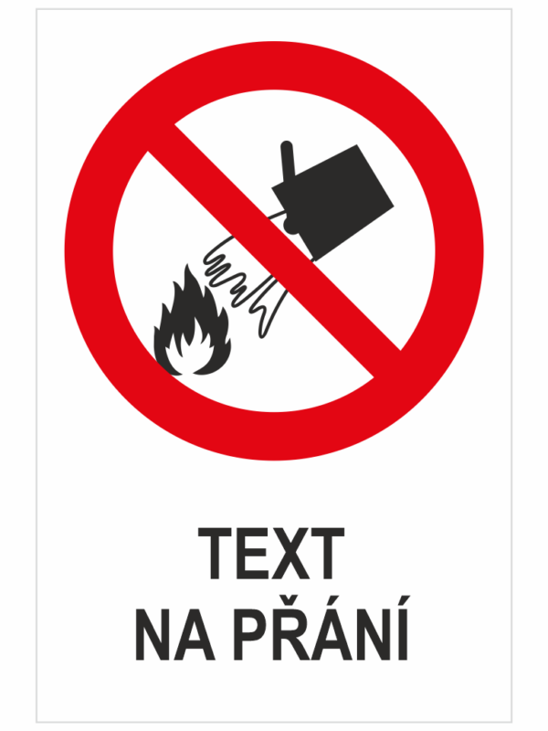 Nehasit vodou - Váš text