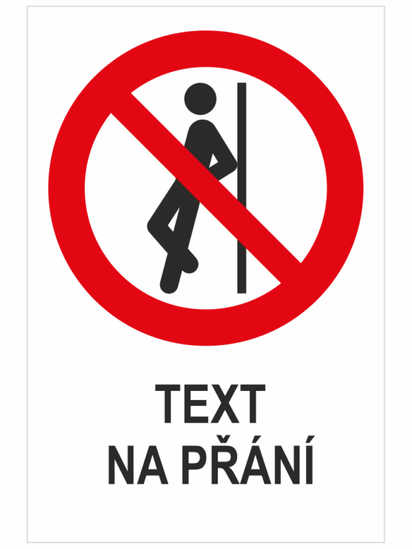 Neopírat se - Váš text