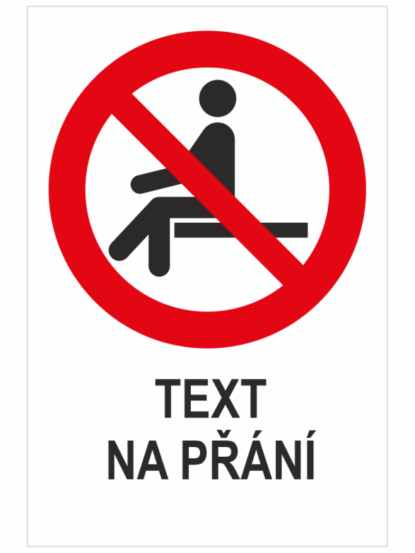 Nesedat - Váš text