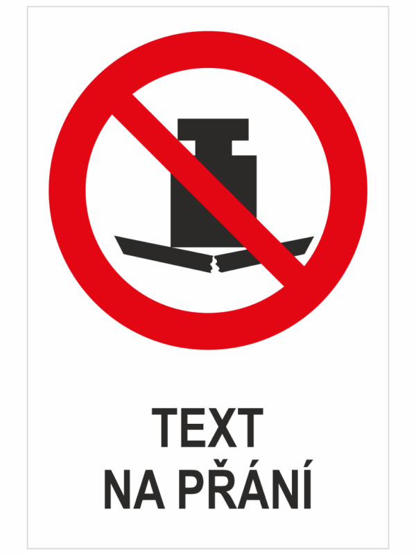Nezatěžovat - Váš text