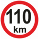 nejvyšší rychlost 110 | KRIŽAN - safetyshop