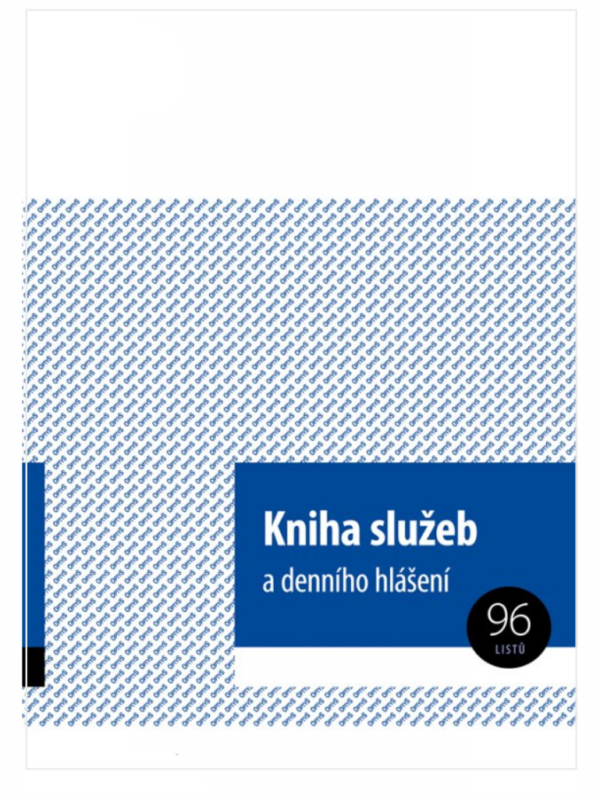 Kniha evidence služeb denního hlášení