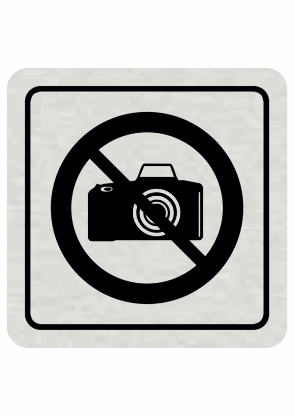 Piktogram - Zákaz fotografování
