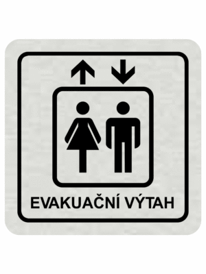 Piktogram - Evakuační výtah