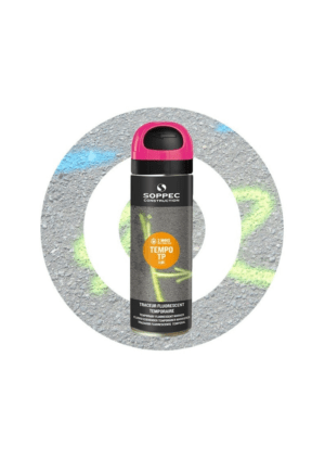Značkovací spreje a barvy - Spreje pro stavbu: Sprej TEMPO TP růžový