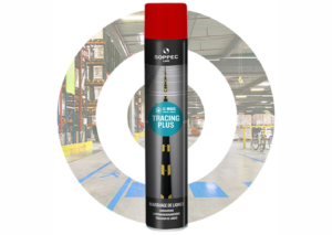 Značkovací spreje a barvy - Spreje pro podlahové značení: Značkovací sprej TRACING PLUS červený
