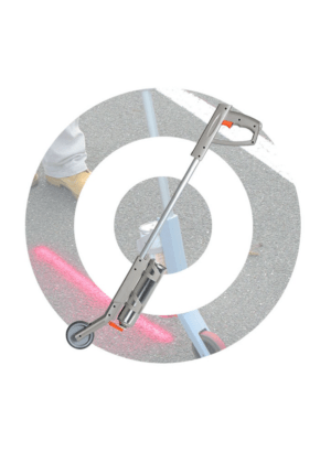 Značkovací spreje a barvy - Příslušenství pro spreje: Značkovací jednokolová tyč Soppec