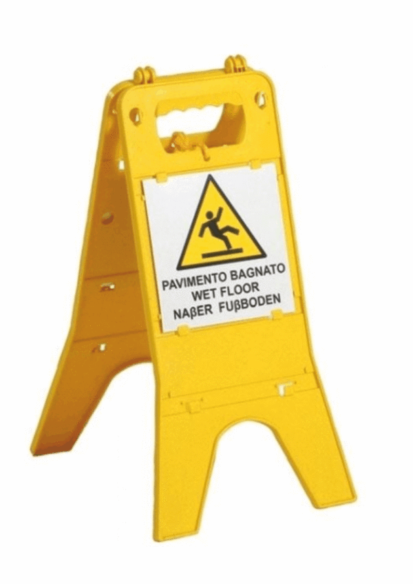 Podlahové pásky a značky - Výstražné tabule: Výstražný stojan na tabulky