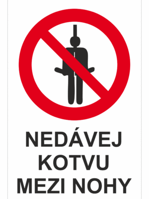 Značení budov - Označení zimních středisek a rezortů: "Nedávej kotvu mezi nohy"
