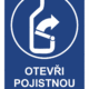 Značení budov - Označení zimních středisek a rezortů: "Otevři pojistnou opěrku"