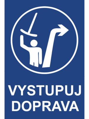 Značení budov - Označení zimních středisek a rezortů: "Vystupuj doprava"