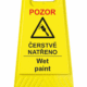 čerstve natreno cz-e | KRIŽAN - safetyshop Podlahové pásky a značky - Výstražné tabule: "Pozor / Čerstvě natřeno / Wet paint"