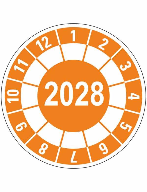 Kontrolný štítok 1  - 2028