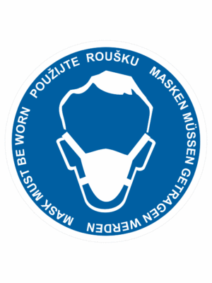 Použij roušku (CZ, ENG, DE)
