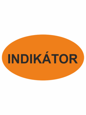 Kontrolní a kalibrační značenie - Kalibrační štítok: Indikátor