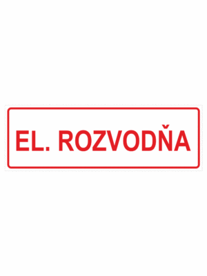 Elektro značenie - Energo texty: El. rozvodňa