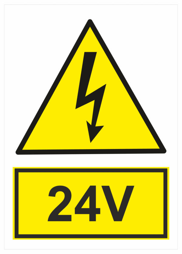 Elektro značenie - Elektro výstrahy: 24V