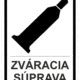 Označenie obalov nebezpečných látok - Tlakové nádoby a plyny: Zváracia súprava (Text + symbol)