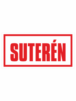 Značenie budov a priestorov - Značenie schodiska: SUTERÉN