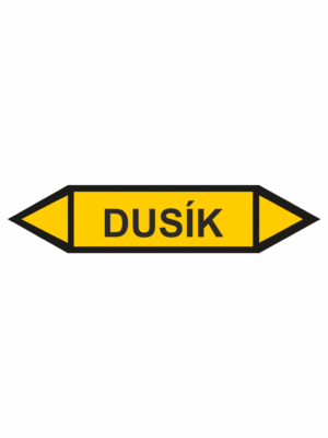 Značenie potrubí - Obojsmerné šípky bez symbolu: Dusík