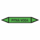 Značenie potrubí - Obojsmerné šípky bez symbolu: Pitná voda
