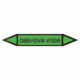 Značenie potrubí - Obojsmerné šípky bez symbolu: Obehová voda