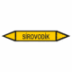 Značenie potrubí - Obojsmerné šípky bez symbolu: Sírovodík