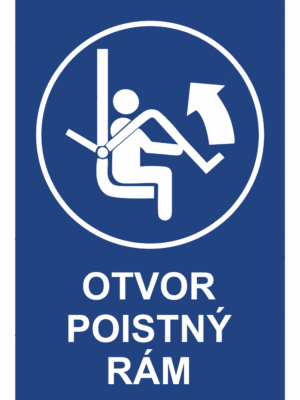 Značenie budov a priestorov - Zimné strediska a rezorty: Otvor poistný rám