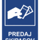 Značenie budov a priestorov - Zimné strediska a rezorty: Predaj skipasov