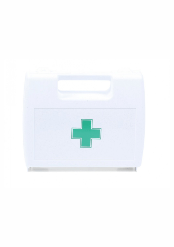 Lékárničky a první pomoc - Lékárničky s náplní: Plastový kufřík s křížem