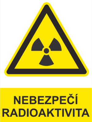 Výstraha Radioaktivní látky