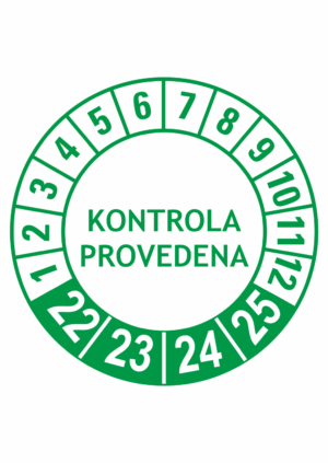 Kontrolní kolečka 4leté