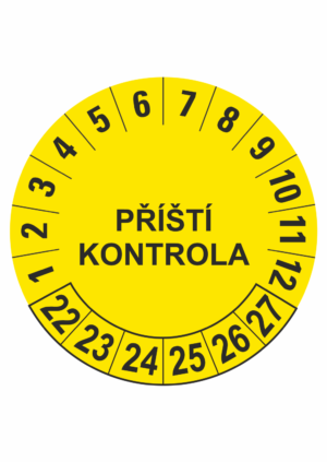 Kontrolní kolečka víceleté