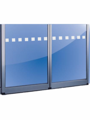 Označení prosklených ploch dveří a oken