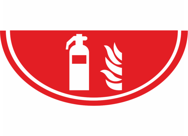 Podlahové označení zařízení - HASICÍ PŘÍSTROJ