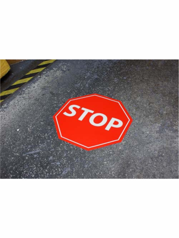 Heskins Podlahová značka - STOP