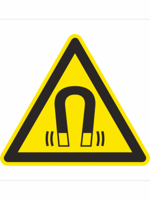 Bezpečnostní značení - Výstražný symbol: Magnetické pole