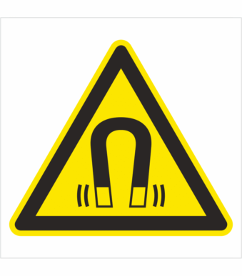 Bezpečnostní značení - Výstražný symbol: Magnetické pole