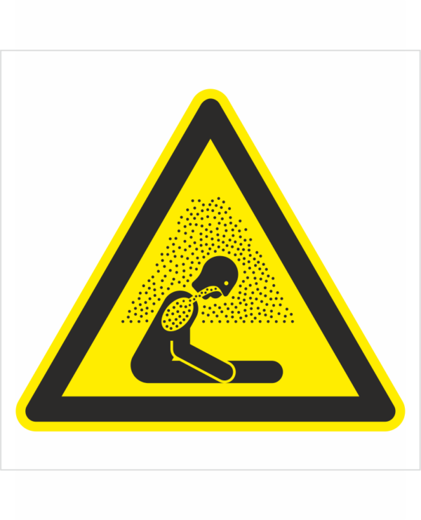 Bezpečnostní značení - Výstražný symbol: Nebezpečí udušení