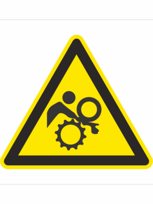Bezpečnostní značení - Výstražný symbol: Nebezpečí nechtěný vstup