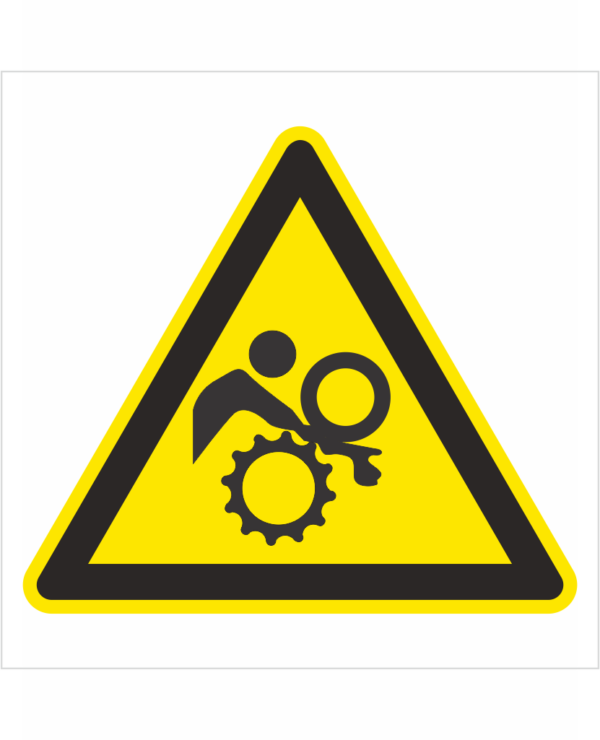 Bezpečnostní značení - Výstražný symbol: Nebezpečí nechtěný vstup