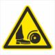 Bezpečnostní značení - Výstražný symbol: Nebezpečí zranění nohy