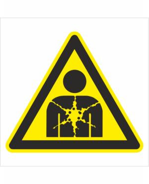 Bezpečnostní značení - Výstražný symbol: Zdravotně nebezpečné látky