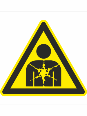 Bezpečnostní značení - Výstražný symbol: Zdravotně nebezpečné látky