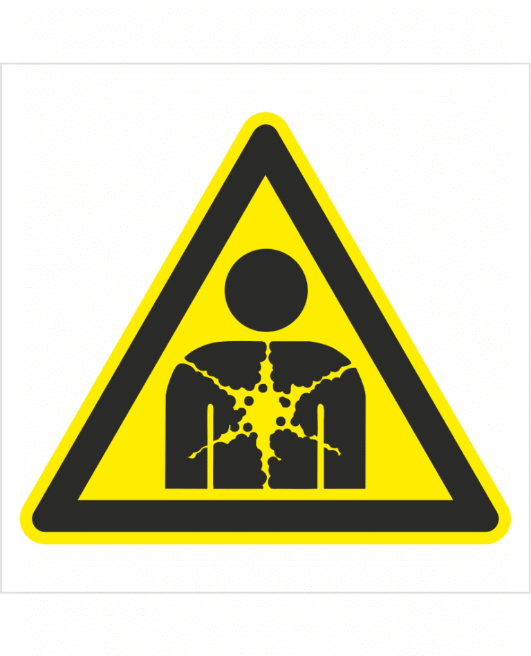 Bezpečnostní značení - Výstražný symbol: Zdravotně nebezpečné látky