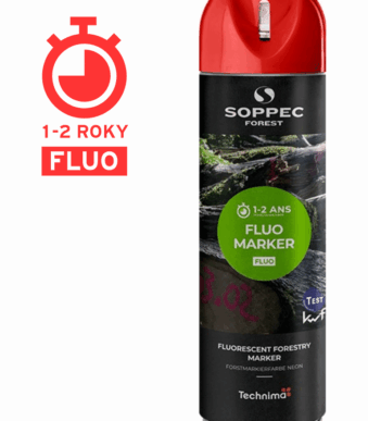Značkovací sprej: Fluorescenční sprej FLUO MARKER červený