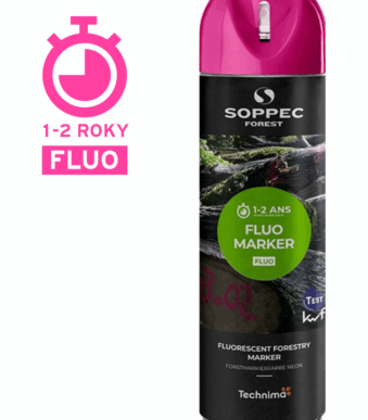 Značkovací sprej: Fluorescenční sprej FLUO MARKER růžový