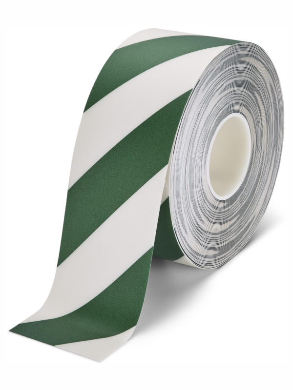Podlahové pásky a značky - PermaRoute pásky: Zelenobílá páska