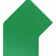 Podlahové značení - Napojení pásu: Roh 45° zelený