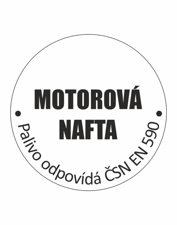 označení paliv Motorová nafta